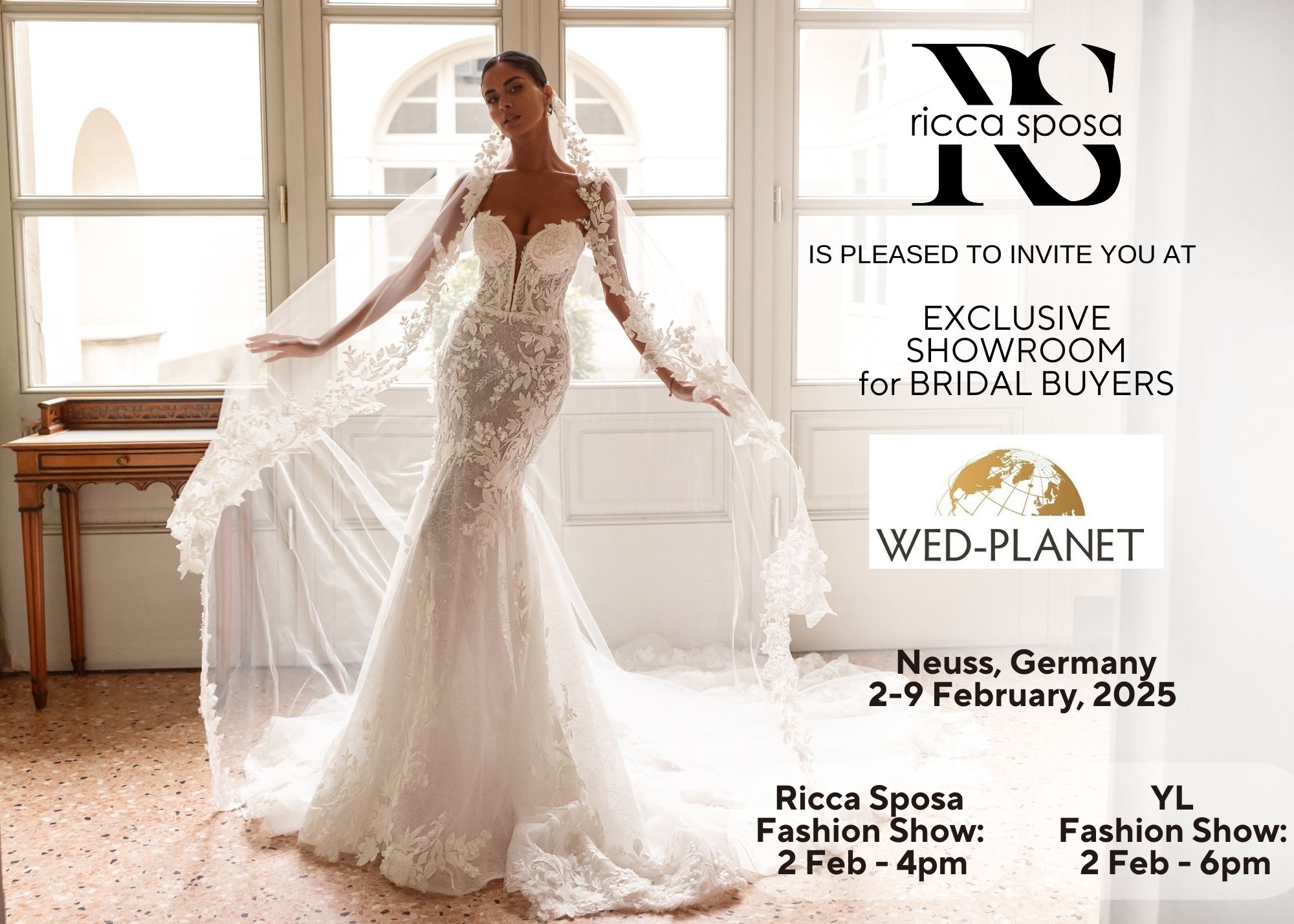 EXCLUSIVE SHOWROOM for BRIDAL BUYERS